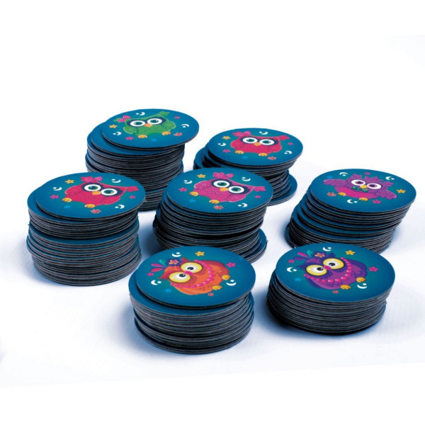 Дитяча настільна гра "Грайливі сови, бачу слово!" VT8033-08, 99 фішок (VT8033-08)