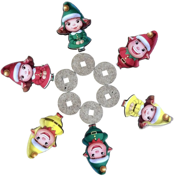 Дитяча настільна гра "Хто був на вулиці?" (ПСД294) PSD294 дерев'яна (PSD294)