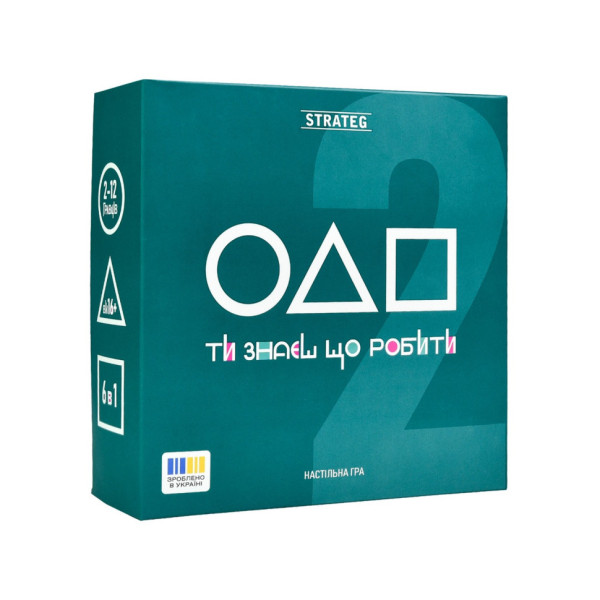 Настільна гра 6 в 1 "Ти знаєш, що робити 2" 30841 картки 54 шт (30841)