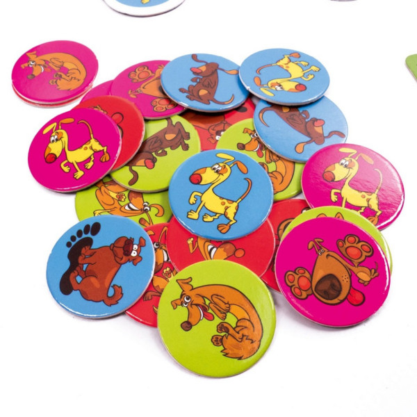 Дитяча настільна гра Готель "Гавкіт" VT8055-43, 4 готелі 24 жетони собак (VT8055-43)