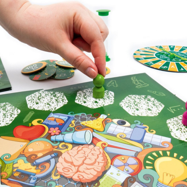 Дитяча настільна гра "IQ300" VT8055-46 колесо фортуни, пісочний годинник (VT8055-46)