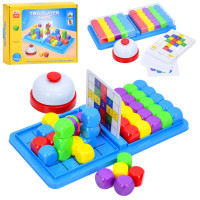 Настільна гра "Кубики" 5236 кубики 50 шт, дзвінок, картки 30 шт (5236)