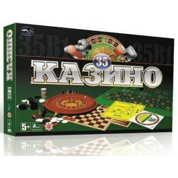 Настольная игра "Казино" G0002, 35 в 1