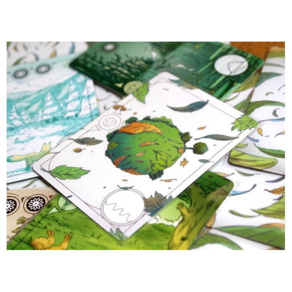 Настольная игра "Evergreen. Зеленая планета" EVG001UA 45 фишек ростков(EVG001UA)