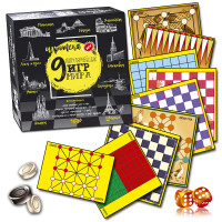 Набір настільних ігор. "Ігротека" MKM0313, 9 найпопулярніших ігор світу (MKM0313)