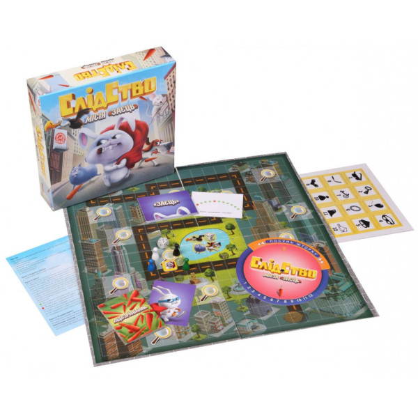 Настільна гра Слідство. Місія "Заєць" Arial 911593 укр. мовою (911593)