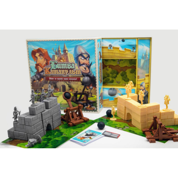 Настольная игра "Битва Катапульт" FGS40 на украинском языке (FGS40)
