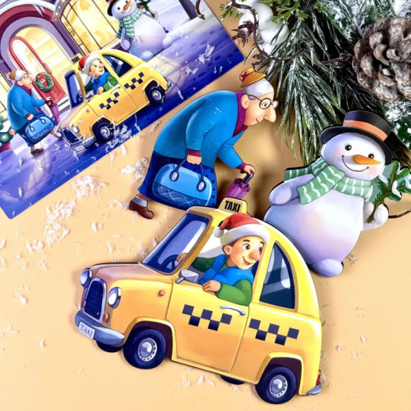 Детская настольная игра "Кто был на улице?" (ПСД294) PSD294 деревянный (PSD294)
