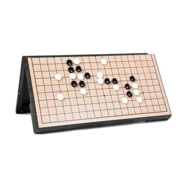 Настільна гра "Go Game" 3215GG 2 кольори фішок, ігрова дошка 32х32 см (3215GG)