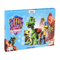 Настольная игра "Дино Патруль" 30645 игровое поле 4 фишки (30645)
