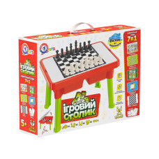 Дитячий столик "Набір настільних ігор" 9604TXK 7 ігор (9604TXK)