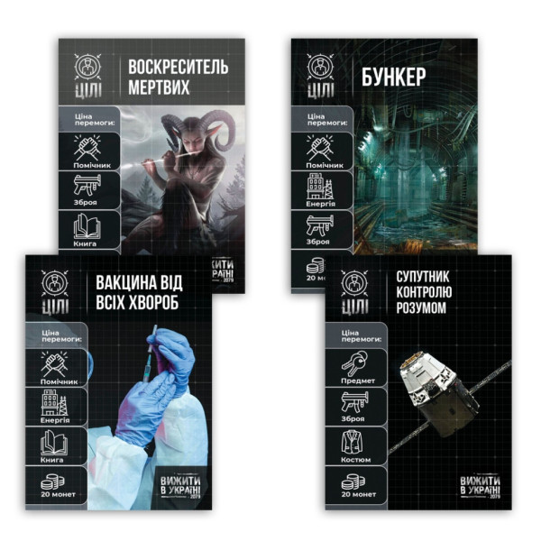 Настільна гра "Вижити в Україні 2079" PLR-0013 (PLR-0013)