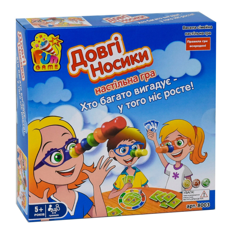 Настольная развлекательная игра Довгі носики 8003 от FUN GAME