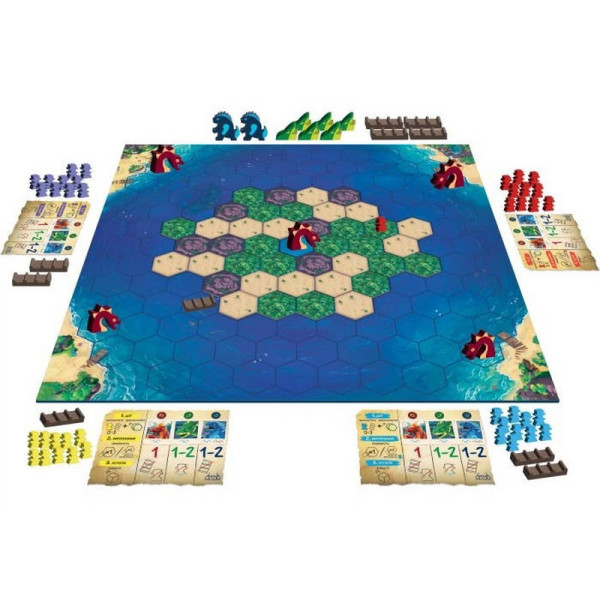 Настольная игра "Выжить: побег с острова" ZYGSTI01UA 50 фишек искателей приключений(ZYGSTI01UA)