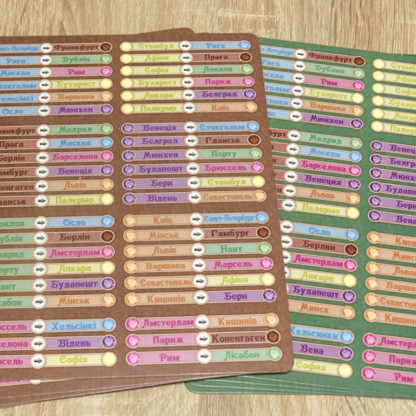 Настільна гра "Галопом по Європах" 0840 розвиваюча (0840)