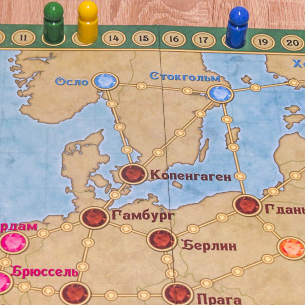 Настільна гра "Галопом по Європах" 0840 розвиваюча (0840)