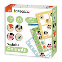 Логическая детская игра «Судоку Животные» 900705, 16 элементов                                                                  (900705)