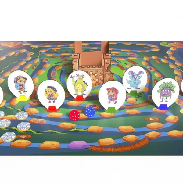 Настольная игра "Спаси монстрика" Bombat 0045 игровое поле, жетоны(0045)