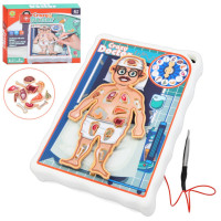 Дитяча настільна гра "Crazy Doctor" 1295-3 ігрове поле, рулетка (1295-3)