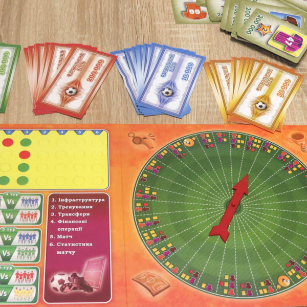 Настільна гра "Футбольний клуб" 0963 від 8 років (0963)