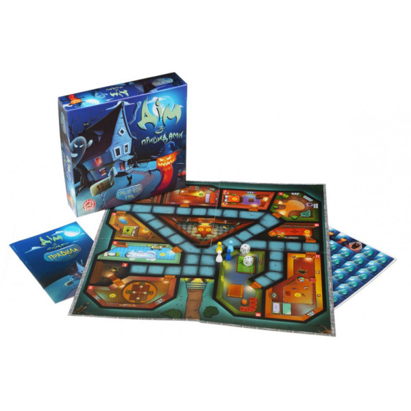 Настільна гра "Будинок з привидами" 911432 гра для 2-4 сміливих гравців (911432)