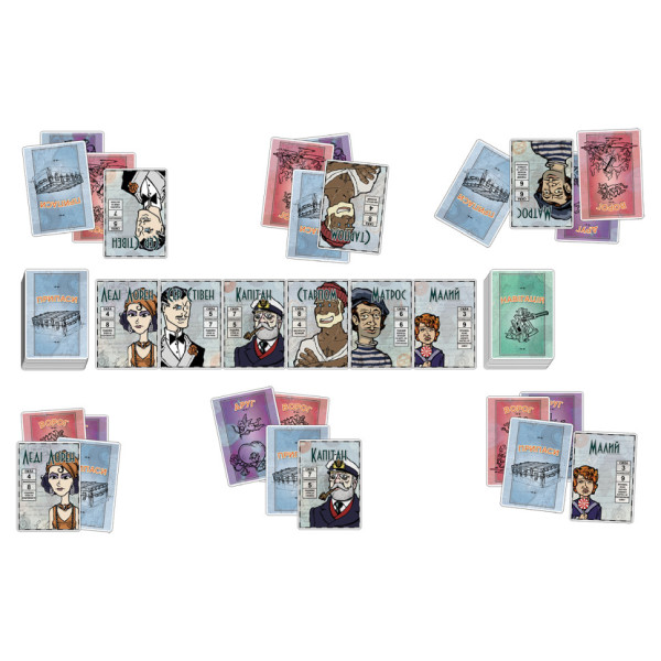 Настільна гра "Lifeboat: За бортом" LB001U від 4 до 8 гравців (LB001U)