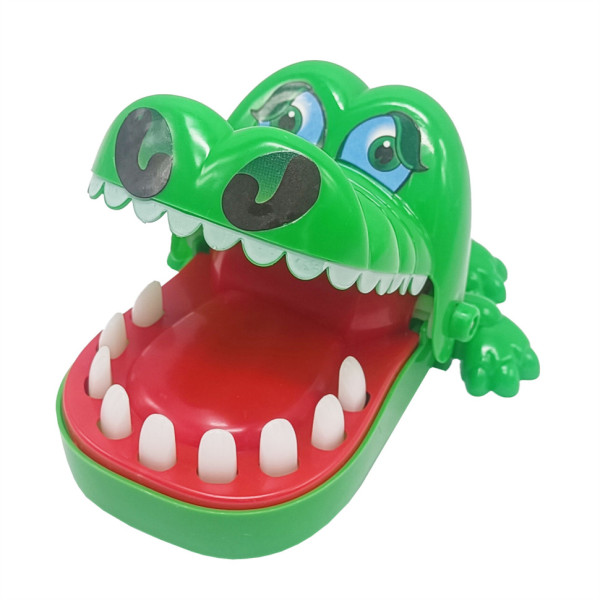 Дитяча настільна розважальна гра "Крокодил-кусючка" 1761A, зелений (1761A)