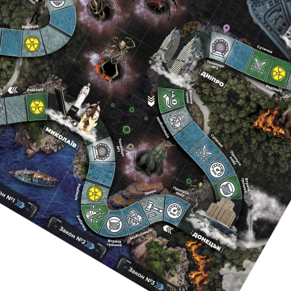 Настільна гра "Вижити в Україні 2079" PLR-0013 (PLR-0013)