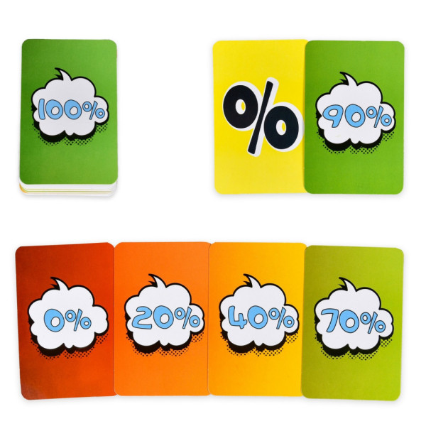 Настольная игра "Веселая компания 100%" 30949, 110 карт (30949)
