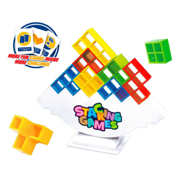 Детская настольная игра "Балансир - тетрис" S-128, 48 деталей (S-128)
