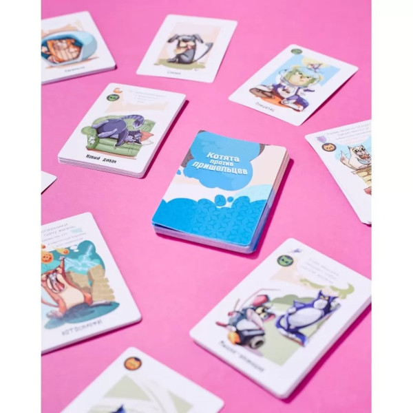 Настільна гра "Коти проти Прибульців" Bombat 800385 рус (800385)