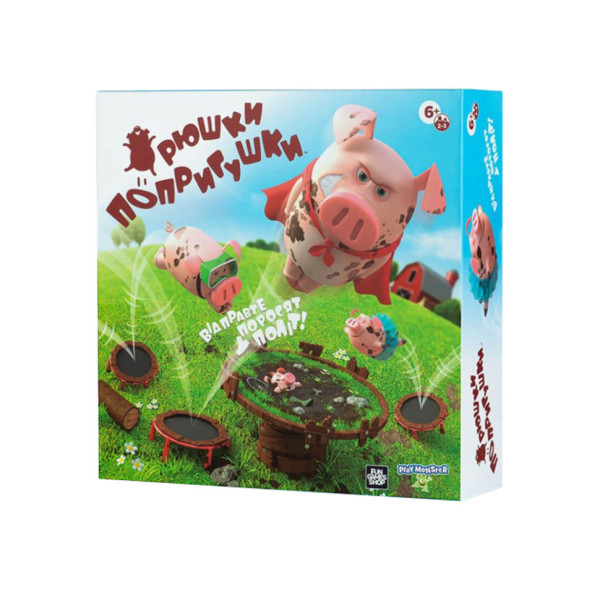Настільна гра "Хрюшки - попригушки" FGS63 українською мовою (FGS63)