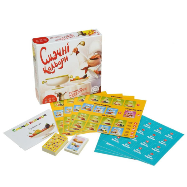 Дитяча настільна гра «Смачні кольори» 320053 (320053)