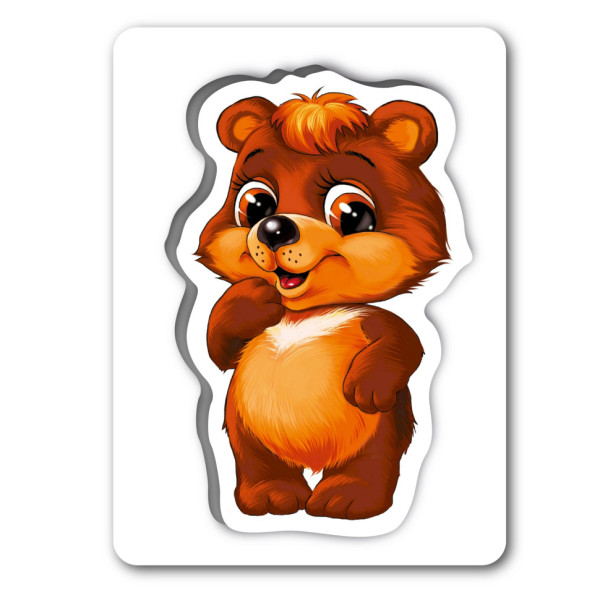 Детская развивающая игра "Узнаем с рождения: В лесу" 264015, 8 карт (264015)
