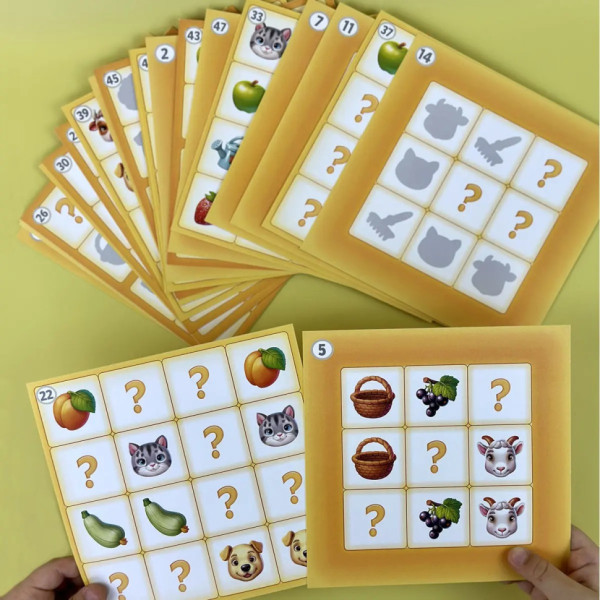 Детская настольная игра "Судоку" (ПСД297) PSD297, 70 фишек (PSD297)
