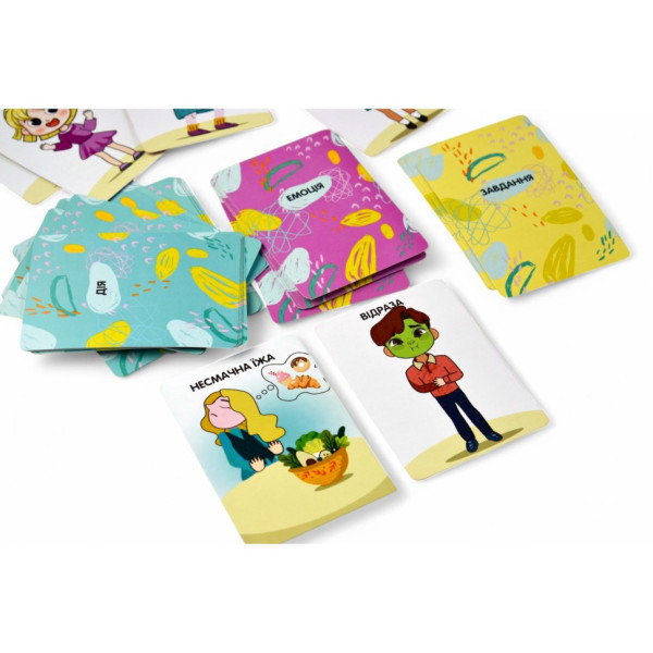 Настольная игра "Эмоции" 2262-UM 37 карт, 7 вариантов игры (2262-UM)
