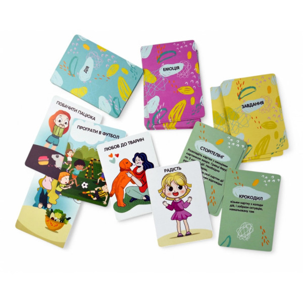 Настольная игра "Эмоции" 2262-UM 37 карт, 7 вариантов игры (2262-UM)
