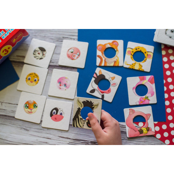 Навчальні пазли. Кумедні звірята. Iq-club для малюків (у) 13203008 (13203008)