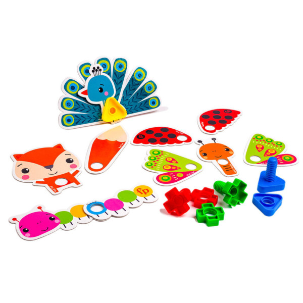 Гра-конструктор "Fisher-Price. Maxi болтики" Vladi Toys VT2905-23 Укр (VT2905-23)