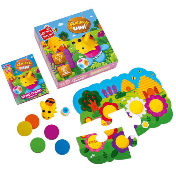 Настільна гра "Бджілка Еммі" VT2100-21 українською мовою (VT2100-21)