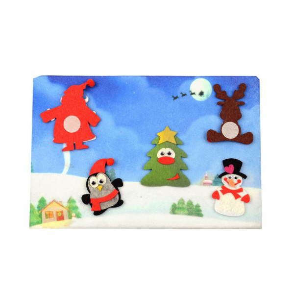 Розвивальна гра з фетру "Новий рік" (ПФ-012) PF-012 (PF-012)