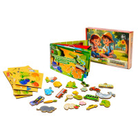 Розвиваючий Альбом "Головоломка на липучках" Puz-22925 (Puz-22925)