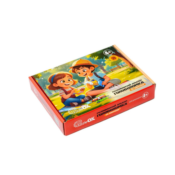 Розвиваючий Альбом "Головоломка на липучках" Puz-22925 (Puz-22925)