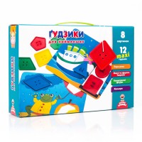 Настольная игра "Пуговицы" для самых маленьких VT2905-02 на укр. языке