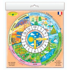 Детская развивающая игра "Часики" France 82838 на французком языке
