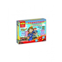 Детская настольная игра "Транспорт. Разрезные картинки" 87475 на укр. языке