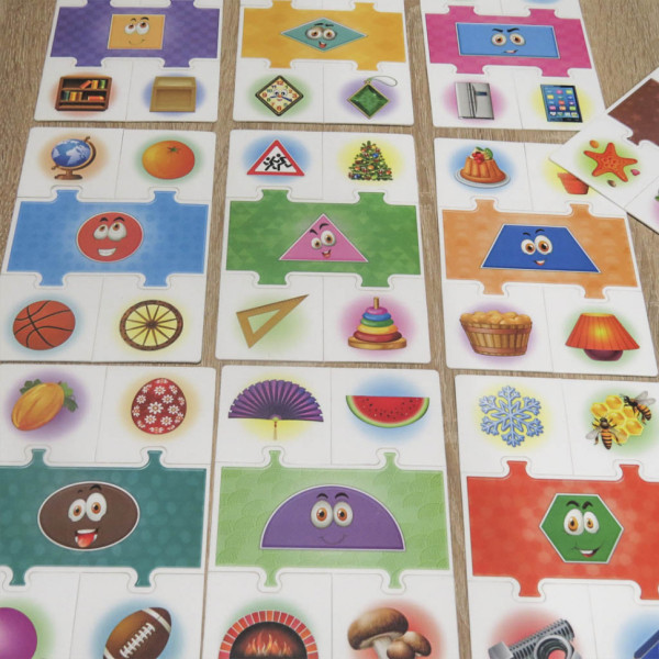 Дитяча настільна гра "Фігури та форми" 0581 від 3 років (0581)