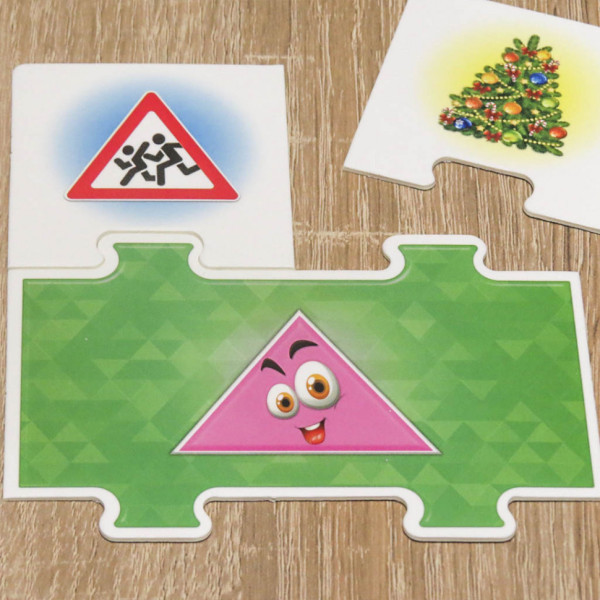 Дитяча настільна гра "Фігури та форми" 0581 від 3 років (0581)