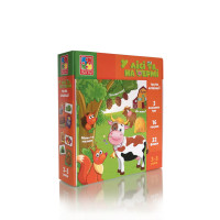 Настільна гра асоціації "У лісі та на фермі" Vladi Toys VT1804-46 (укр) (VT1804-46)