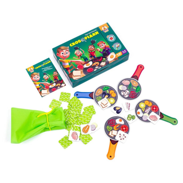 Настільна гра на швидкість Сковорідки VT2309-01 укр. мовою (VT2309-01)